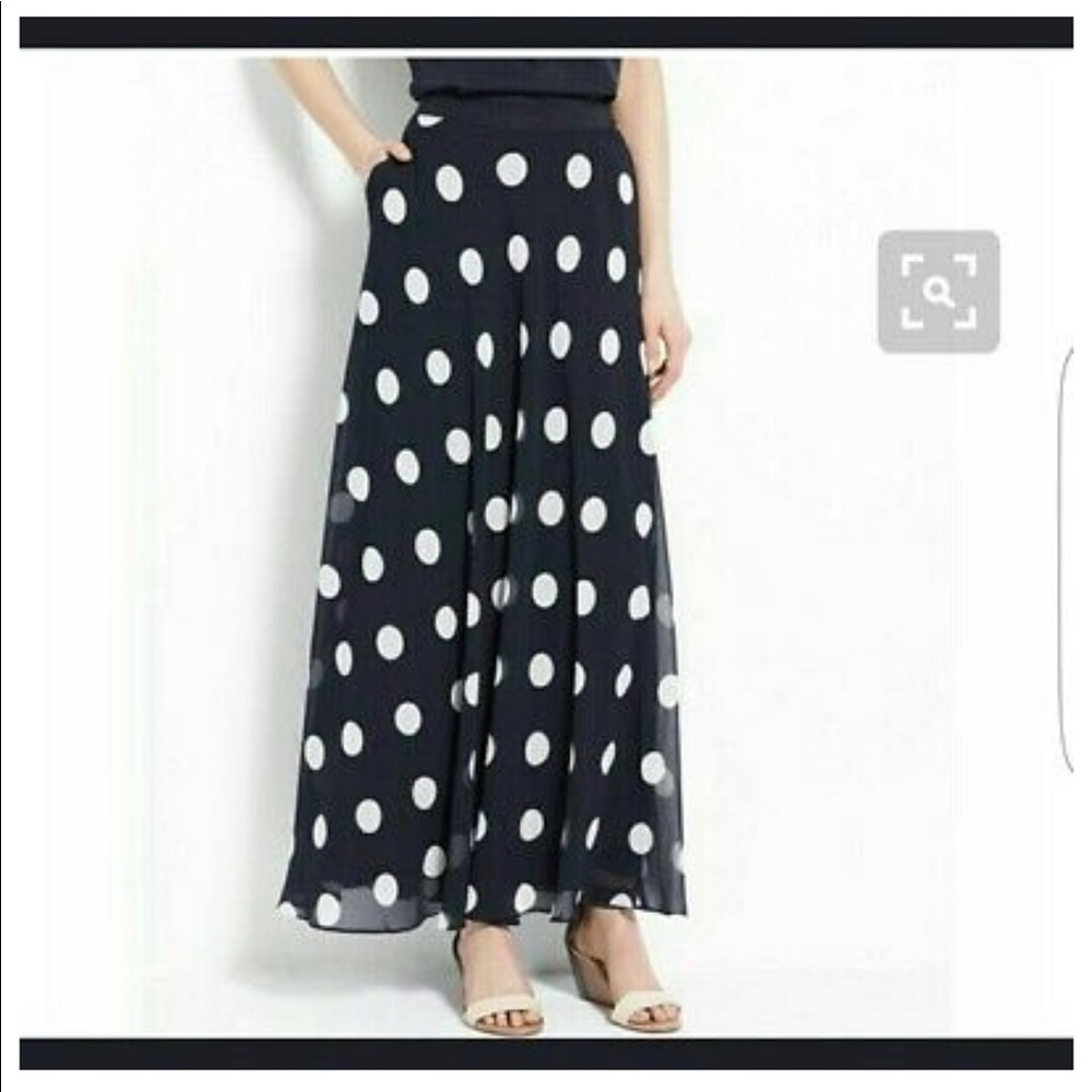 Print of 2026! Polka dot maxi skirt